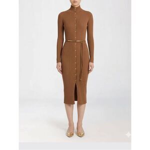 Elisabetta Franchi Dress Woman Brown